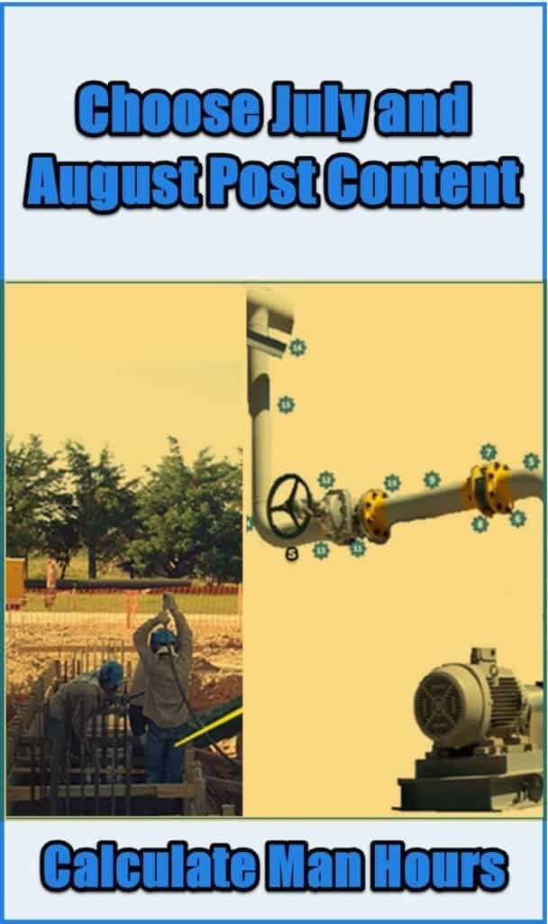 July and August Post Content