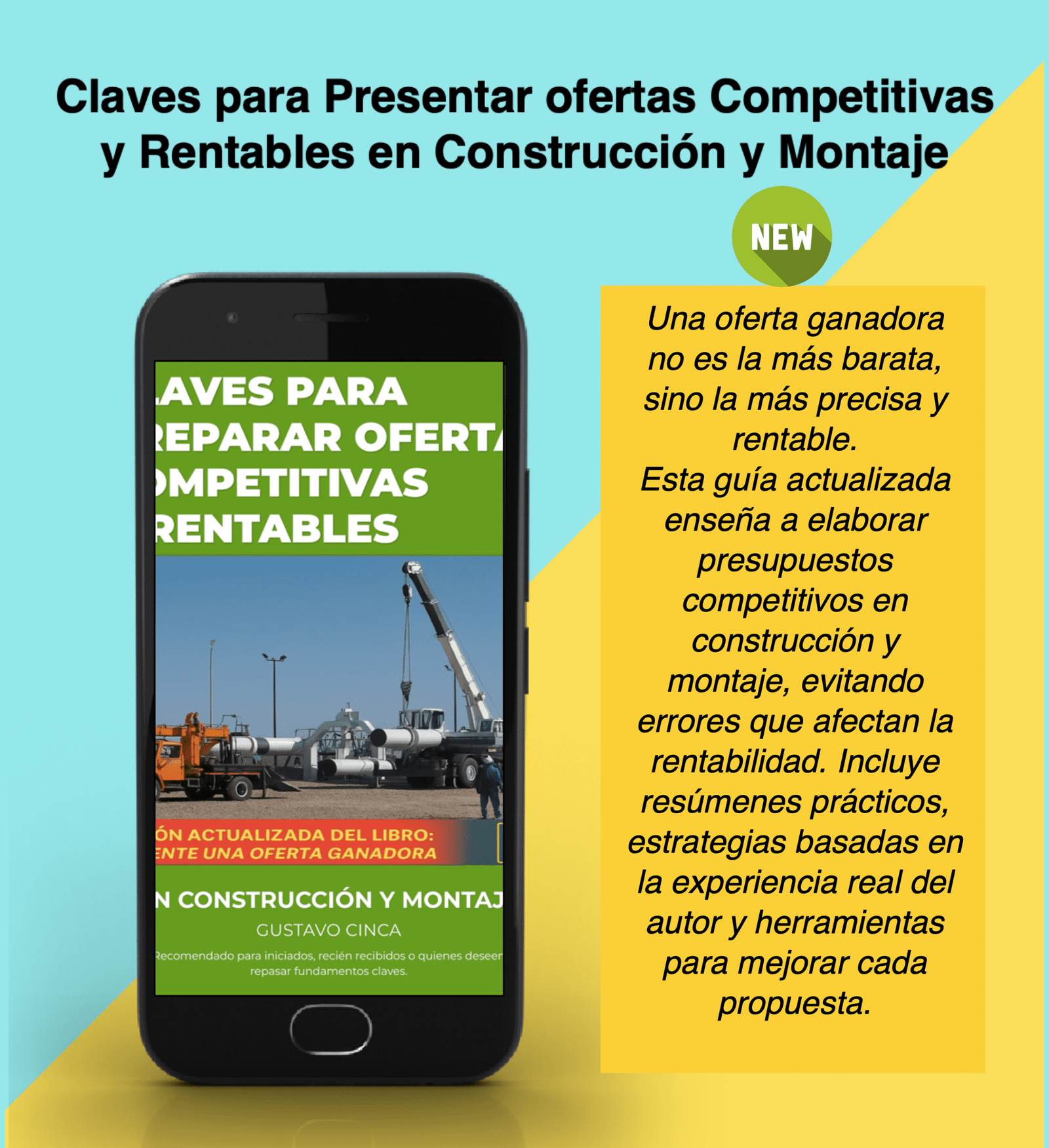 Claves para presentar ofertas competitivas y rentables en Construccion y Montaje