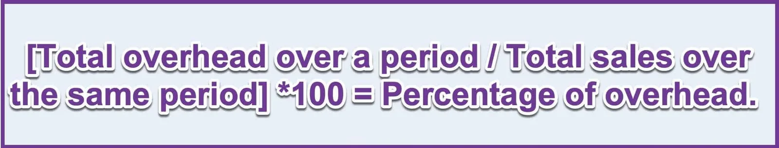 the image shows the Overhead Costs at Construction  Formula- Calculate Man Hours